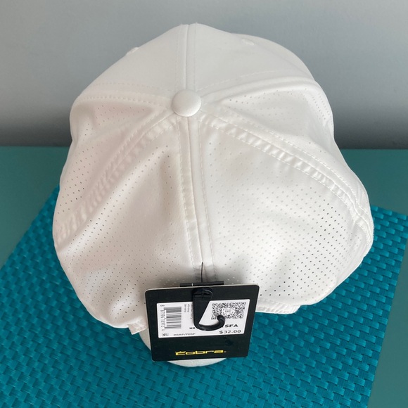 Cobra Crown C Patch White/Rickie Orange Headwear Men Fits All - Picture 5 of 13